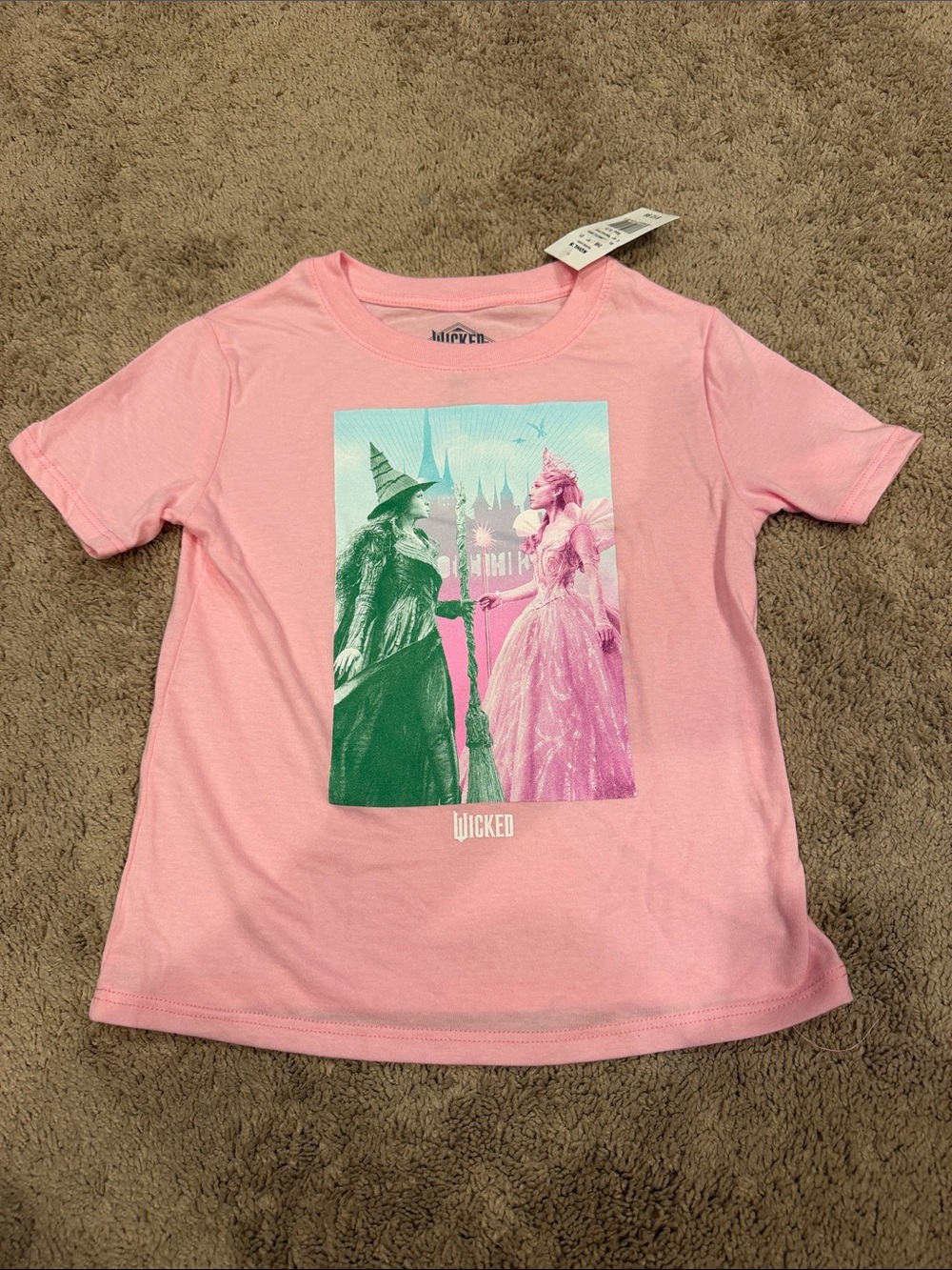 New! Girls Small Wicked Shirt